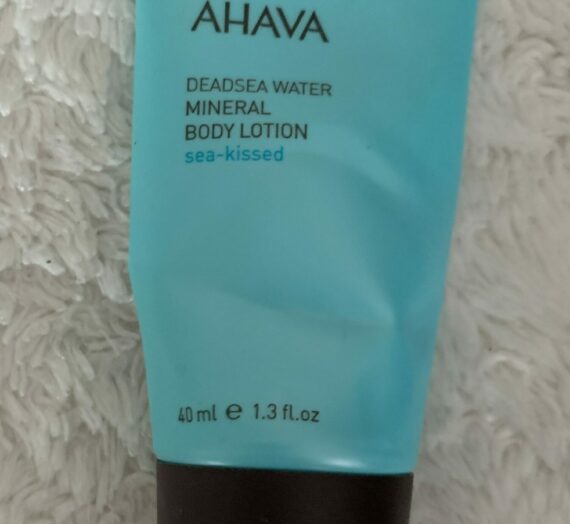Ahava Dead Sea Water mineral body lotion