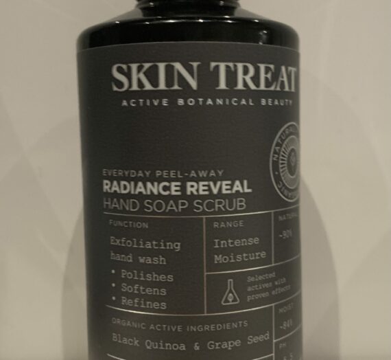Skin Treat radiance reveal hand soap scrub
