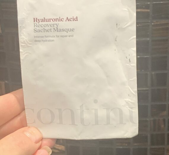Continu Hyaluronic acid recovery sachet masque