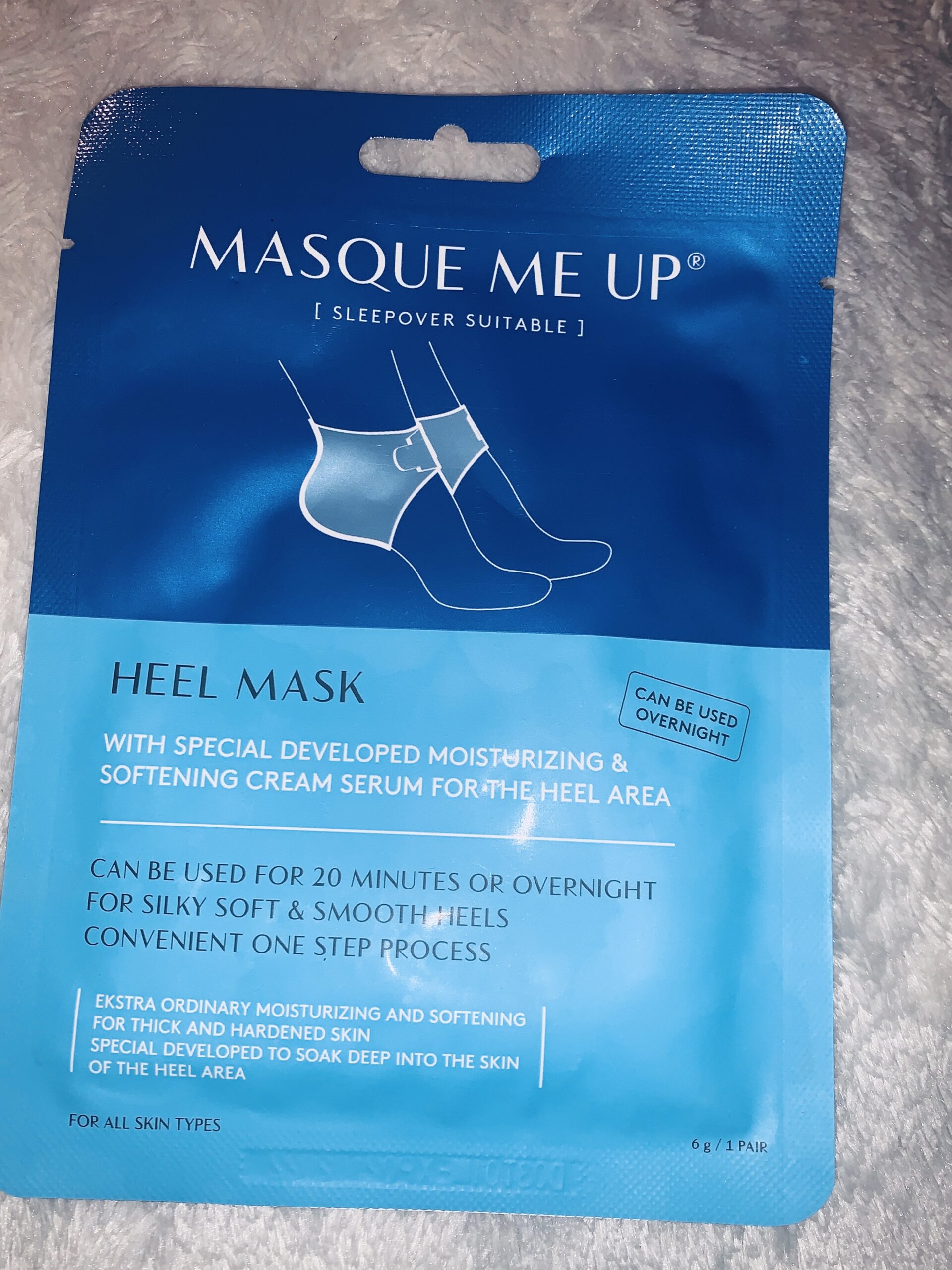 Masque me up heel mask