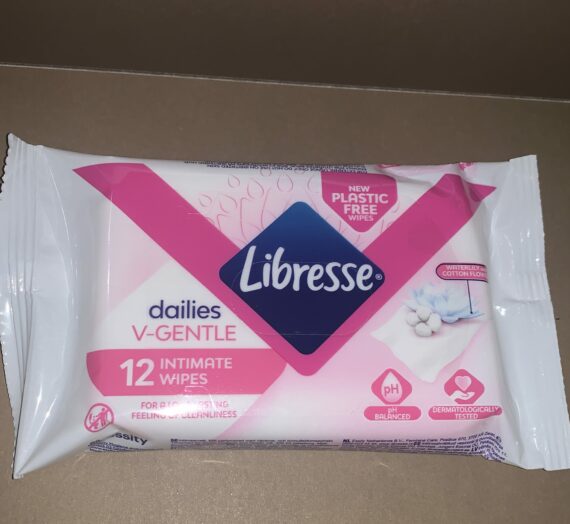 Libresse dailies v-gentle intimate vipes