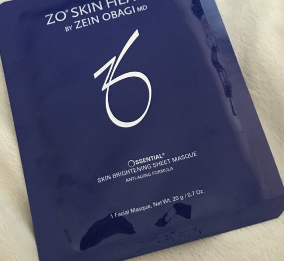 Zo Skin health Ossentials skin brightening sheet masque