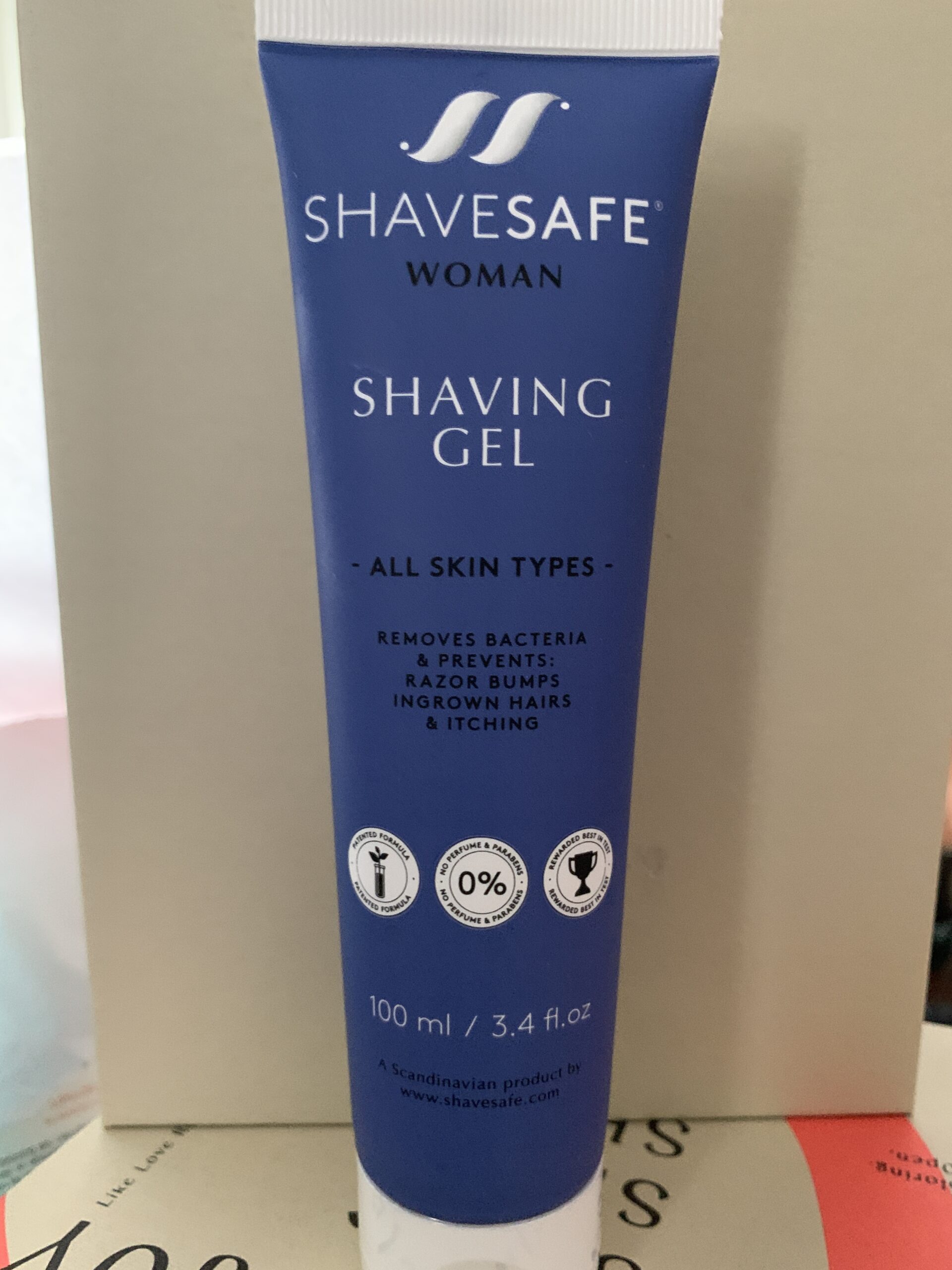 Shavesafe woman shaving gel
