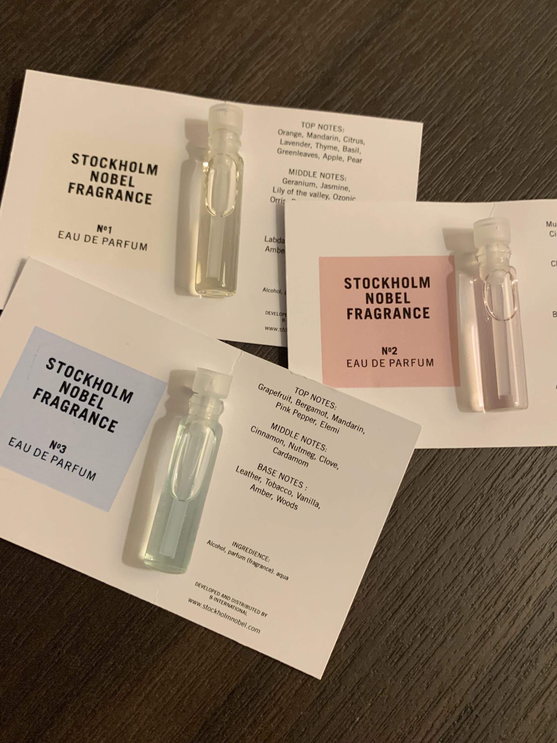 Stockholm Nobel Fragrance