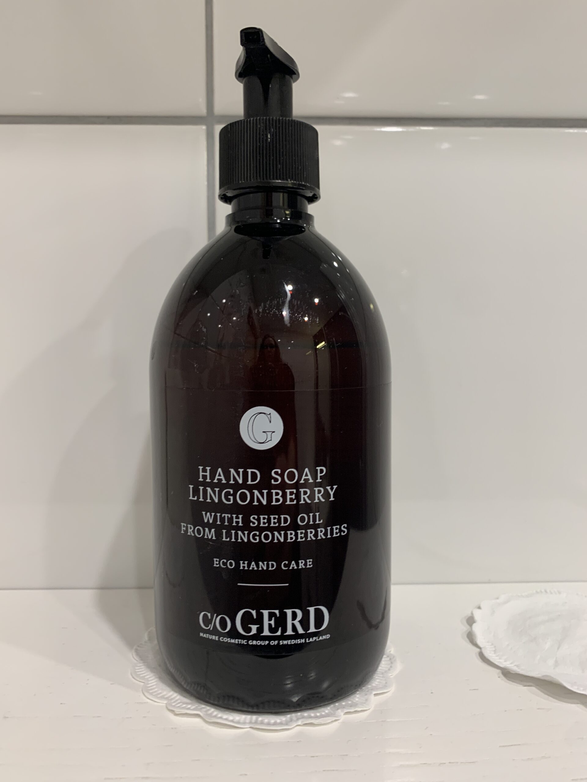 c/o Gerd Hand soap lingonberry