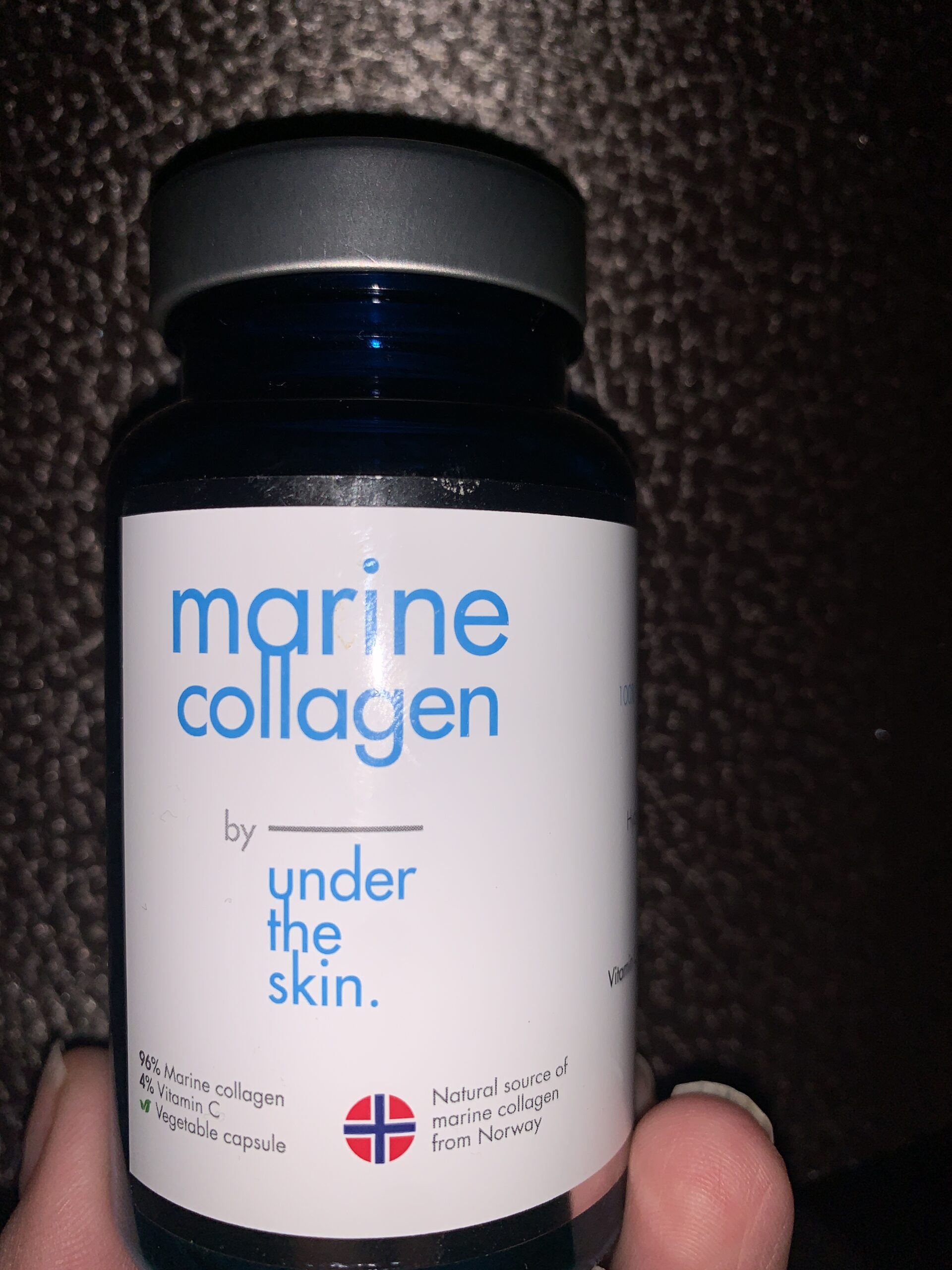 Marine Collagen under the skin