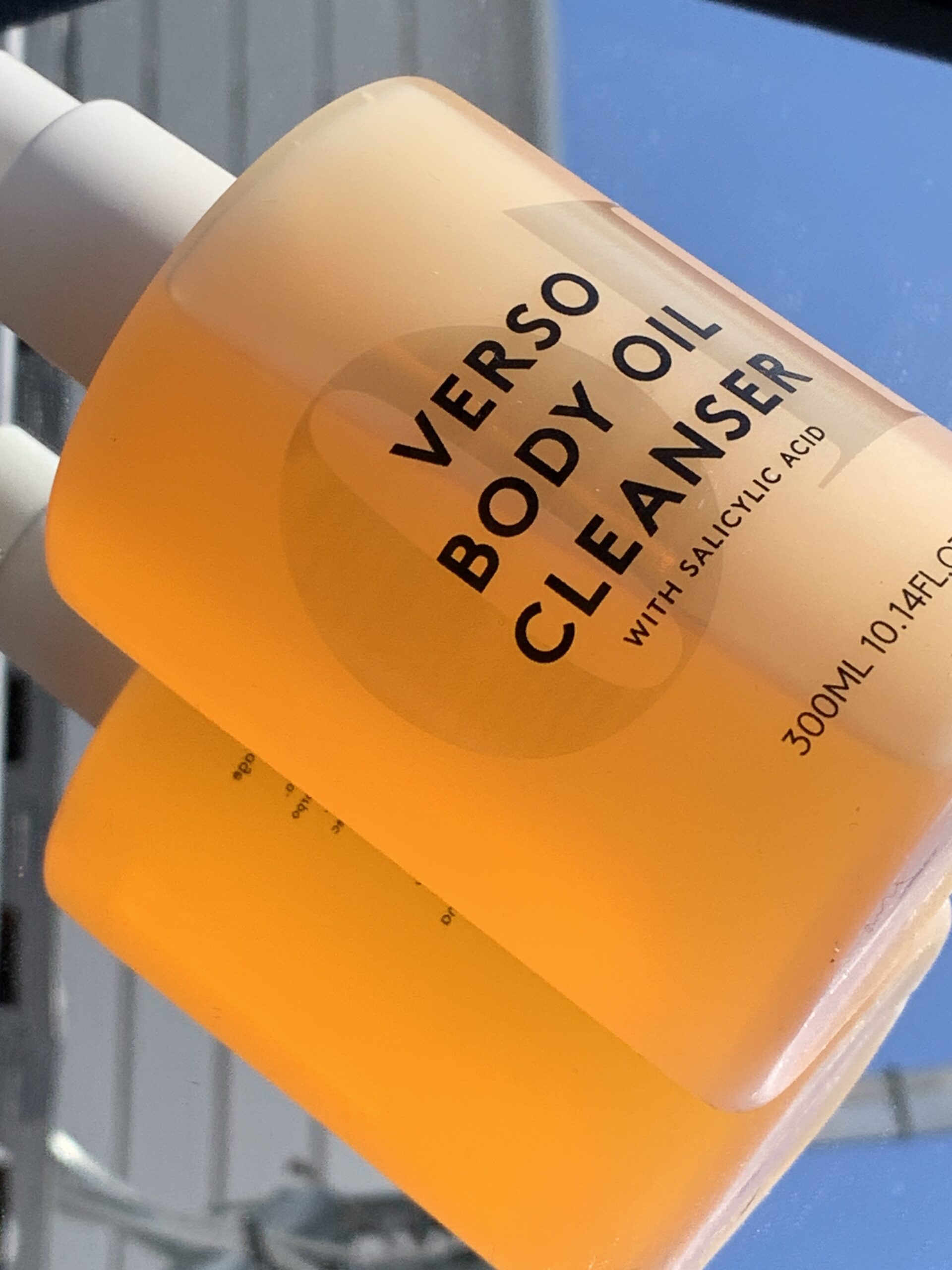 Verso Body oil cleanser