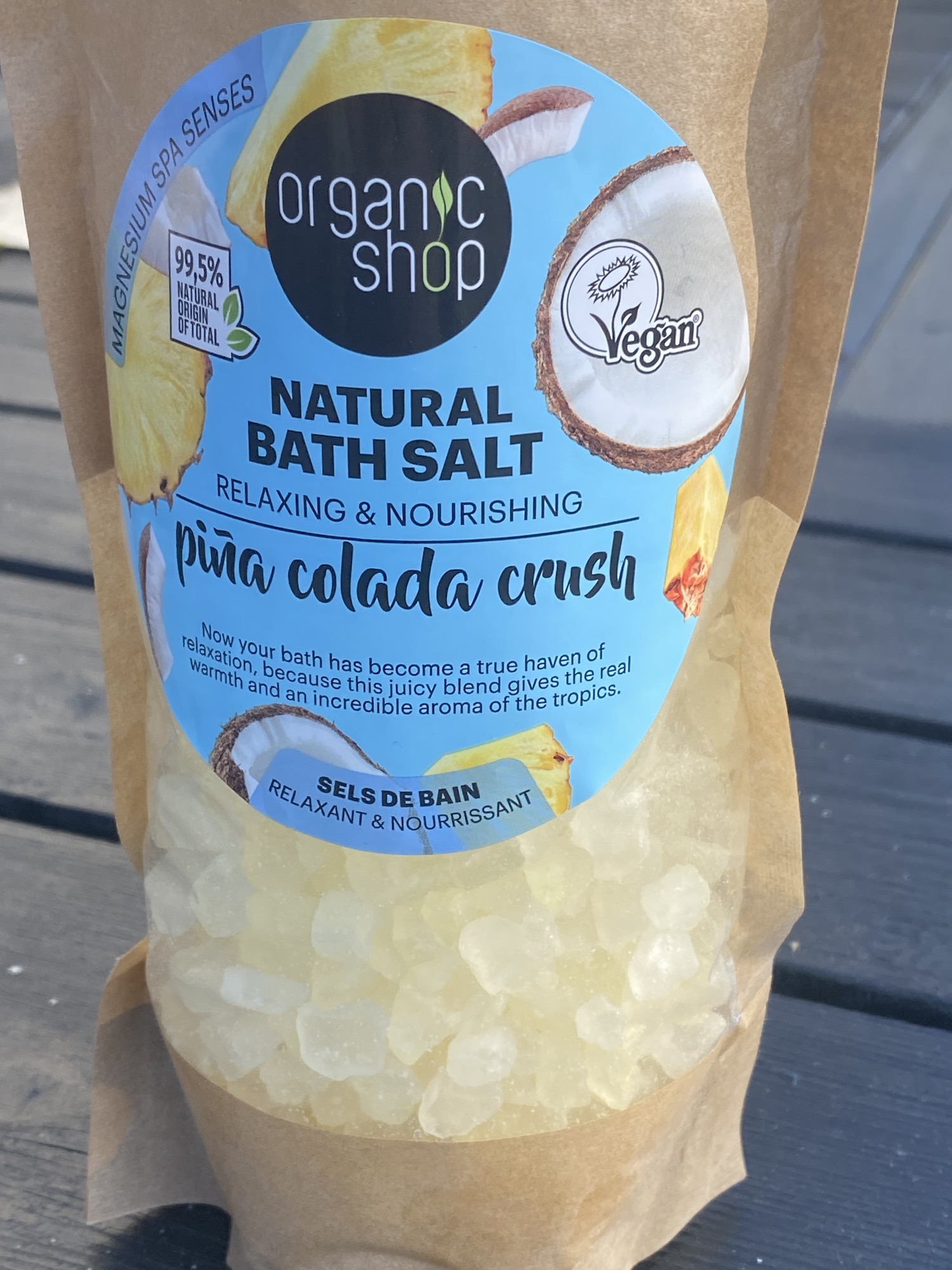 Organic shop natural bath salt