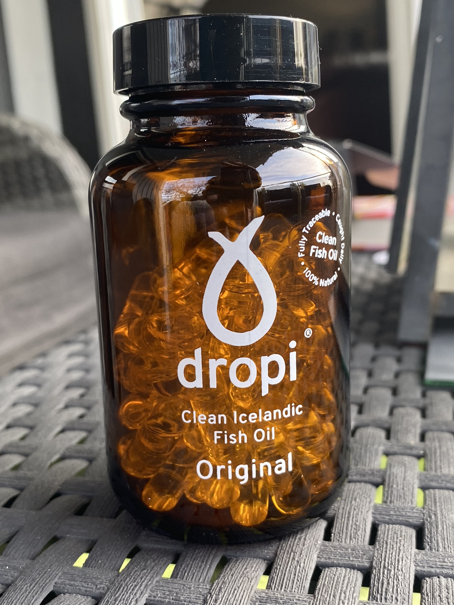 Dropi clean Icelandic fish oil