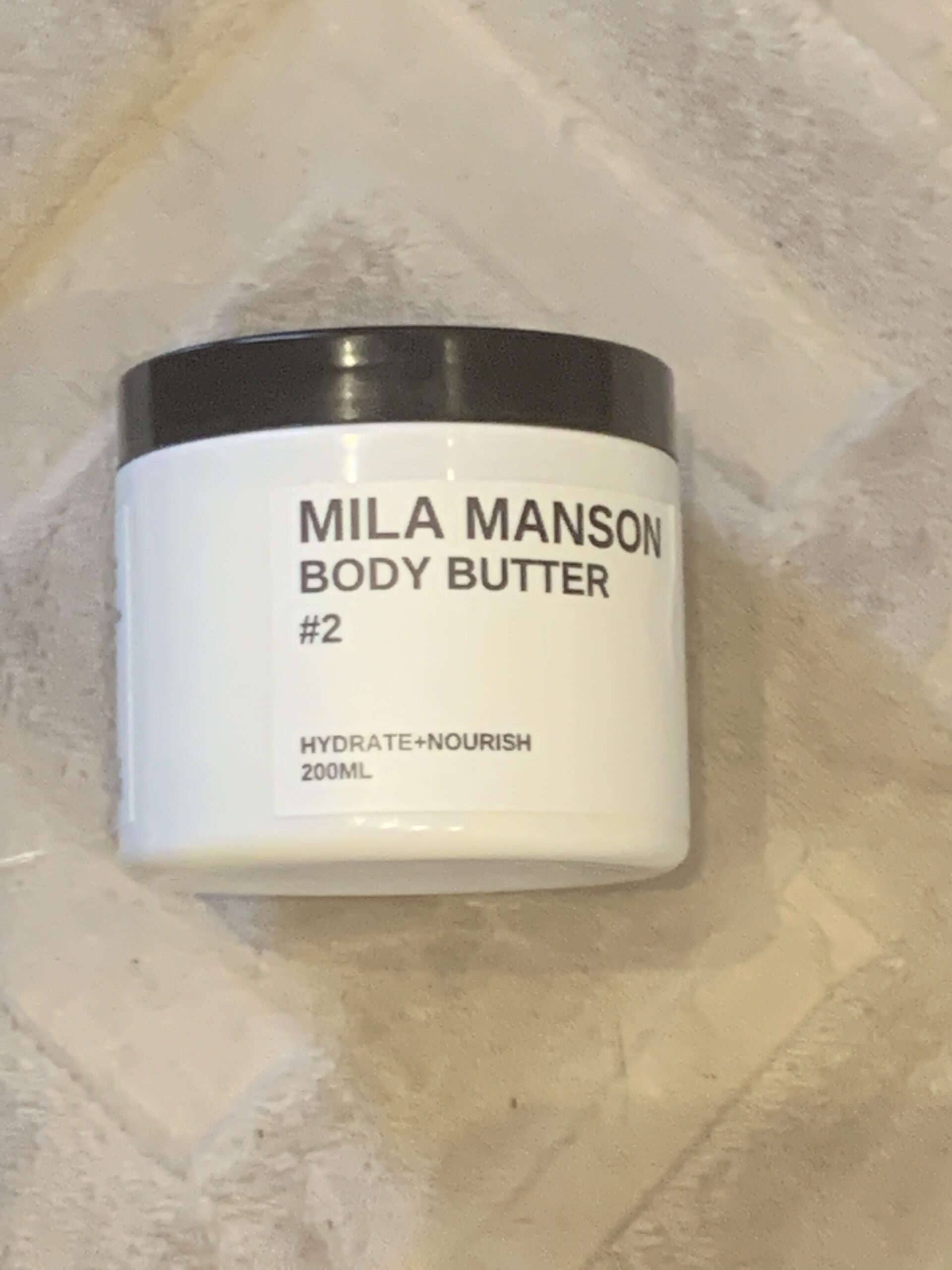 Mila Manson Body Butter #2 Vanilla