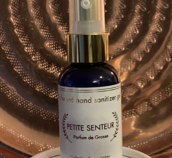 Petite Senteur perfumed hand sanitizer gel