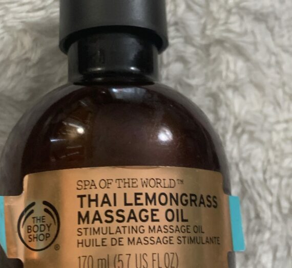 The Body Shop Thai lemongrass massage Oil