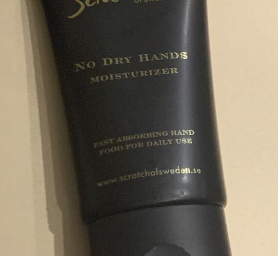 Scratch no dry hands moisturizer