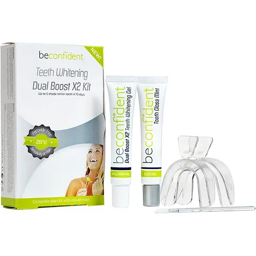 Be Confident dental whitening dual boost x2 kit