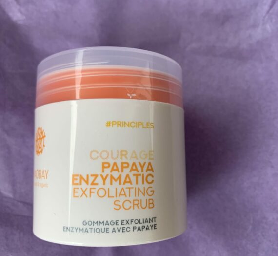 Naobay papaya enzymatic exfoliating scrub