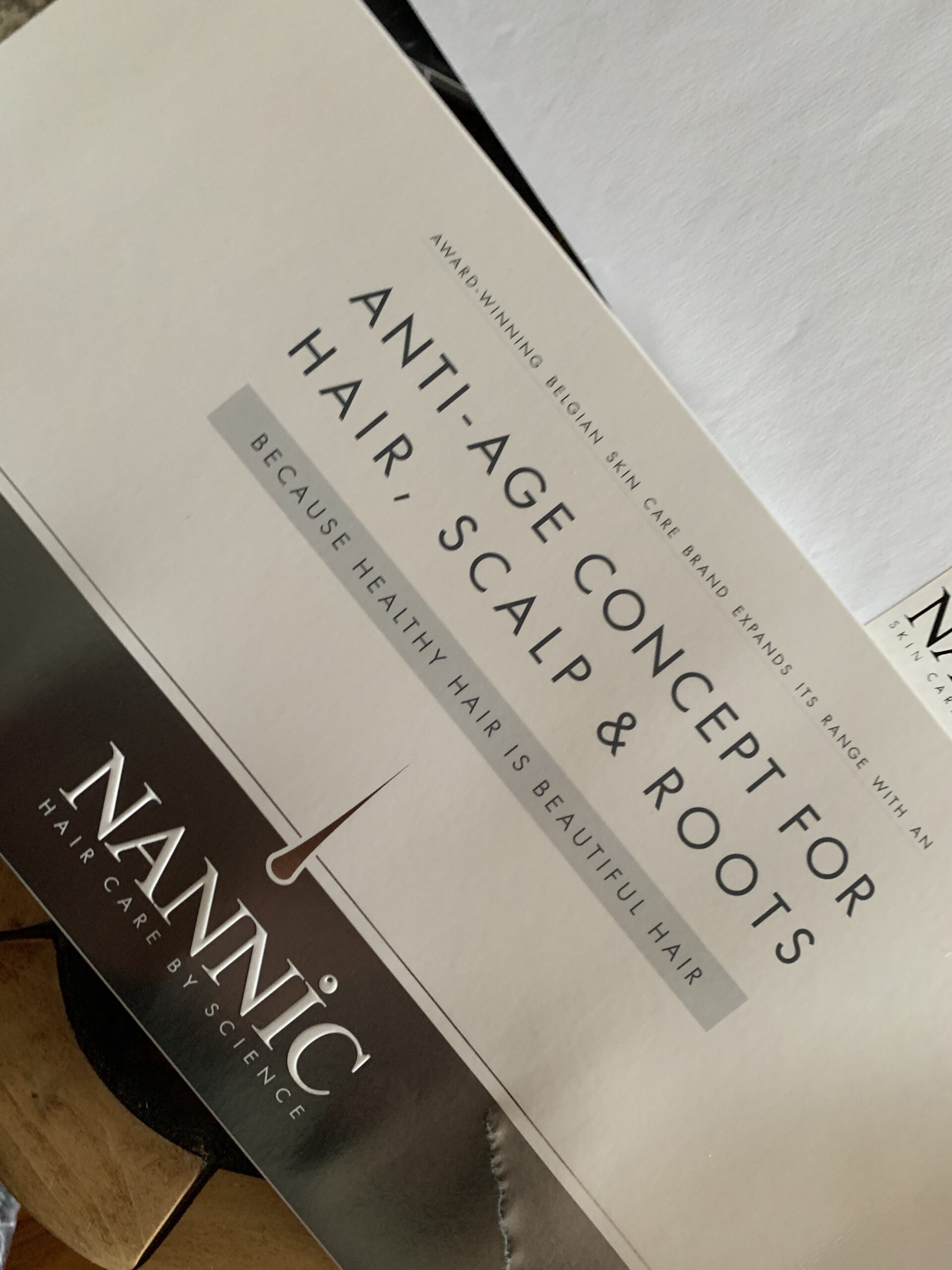 Nannic anti-age concept for hair, scalp & roots
