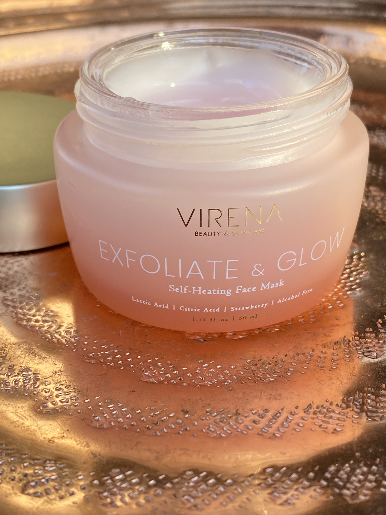 Virena exfoliate and glow